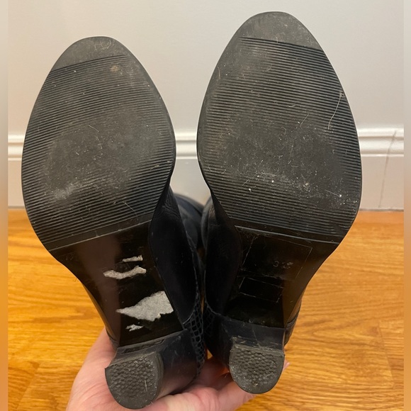 RARE Vintage 80s 90s Knee High Boots - Picture 11 of 11